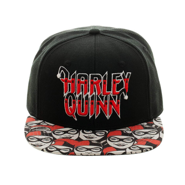 Gorra Snapback Batman Harley Quinn - Halftone Black Red