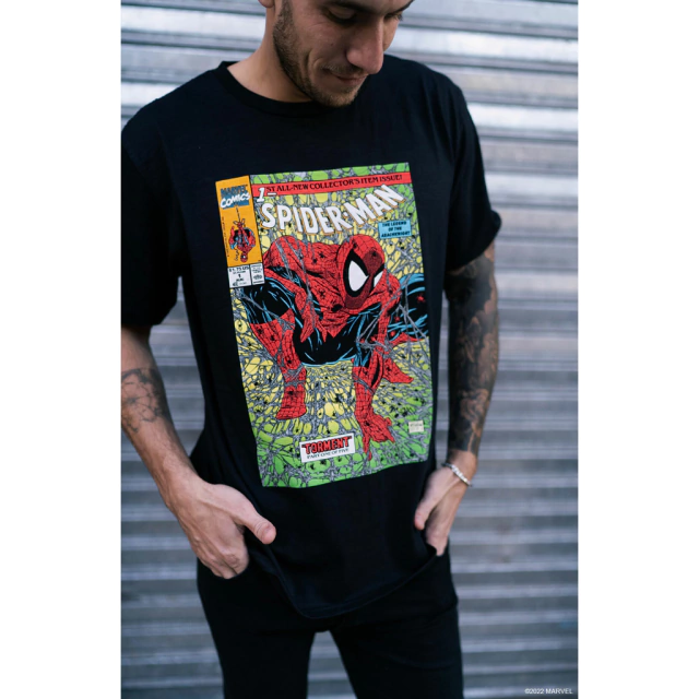 Remera Signature Spiderman Torment (Marvel) - Geek Spot