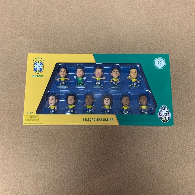 Boneco de ação Brasil futebol SoccerStarz