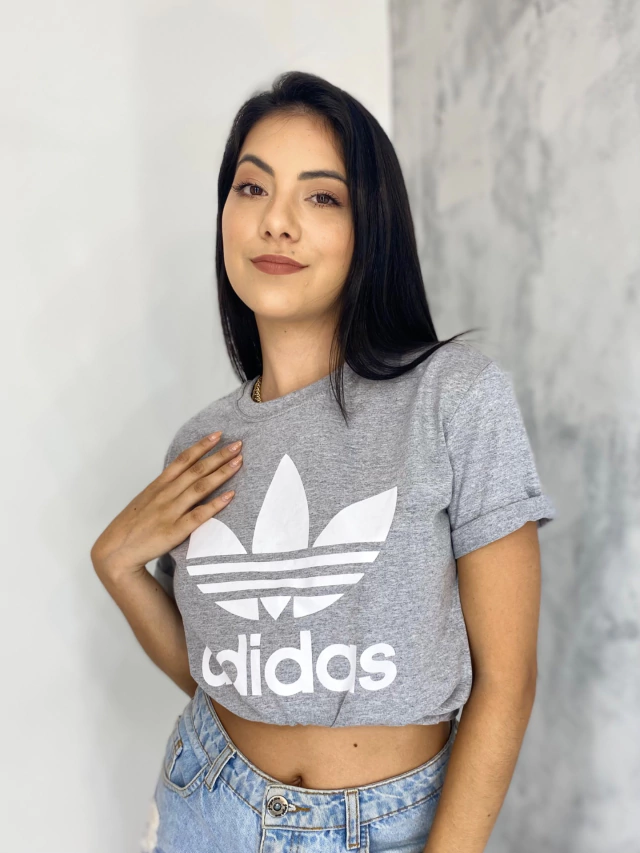 Camiseta Adidas Mescla - Comprar em Ahazei no Look
