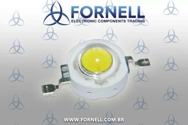 LED SMD 3W Laranja - Fornell Componentes Eletrônicos