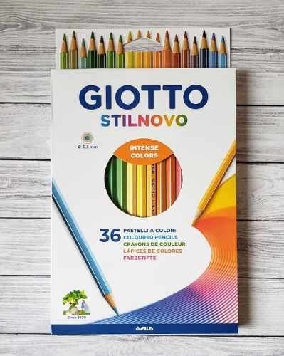 Lapices Giotto Stilnovo Intense Colors 3,3 Mm X 36 Colores