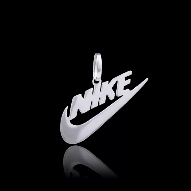 Pingente Prata 925 simbolo da Nike - 3 gramas - Rei Pratas
