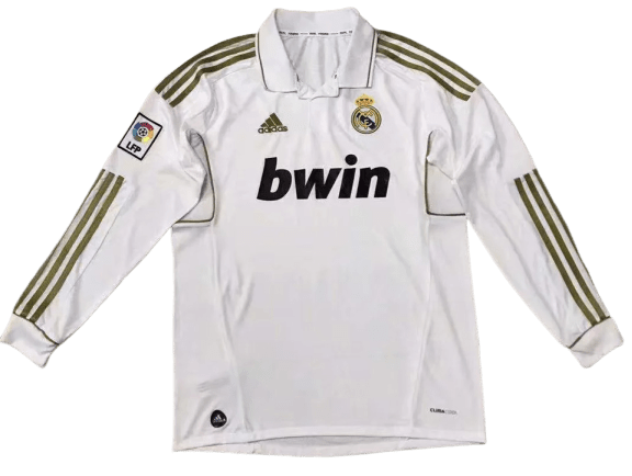 Camisa Manga Longa Real Madrid/Casa - 11/12 - Retrô