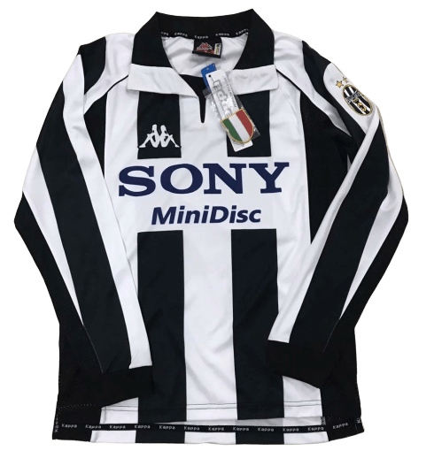 Camisa Manga Longa Juventus/Casa - 97/98 - Retrô