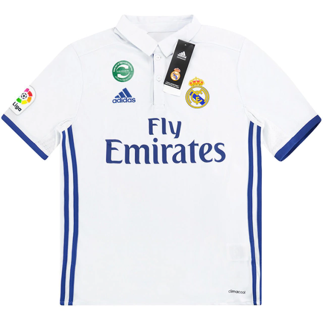 Camisa Real Madrid/Casa - 16/17 - Retrô