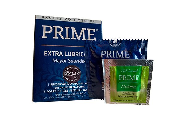 Preservativos Prime Extra Lubricado Individual C/gel X72u