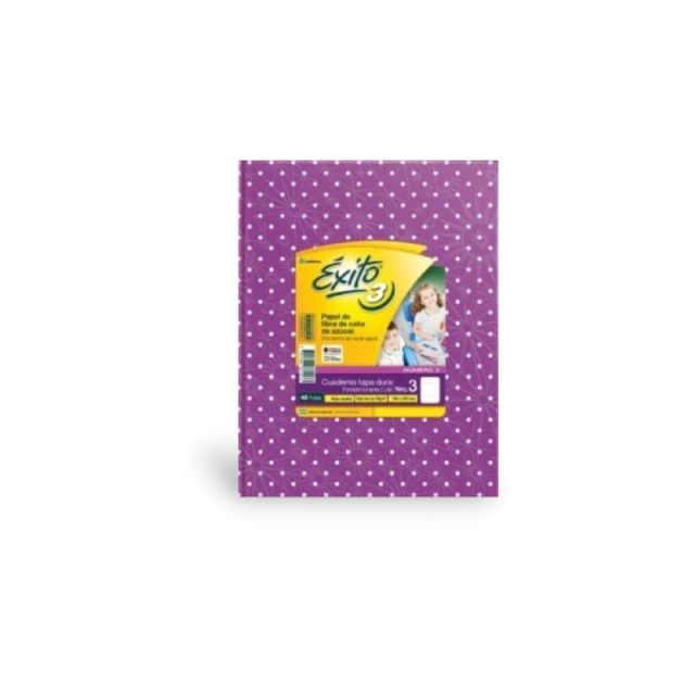 Amanecer junto a psicología Cuaderno Éxito A3 Lunares Lila - Comprar en COCCIA®