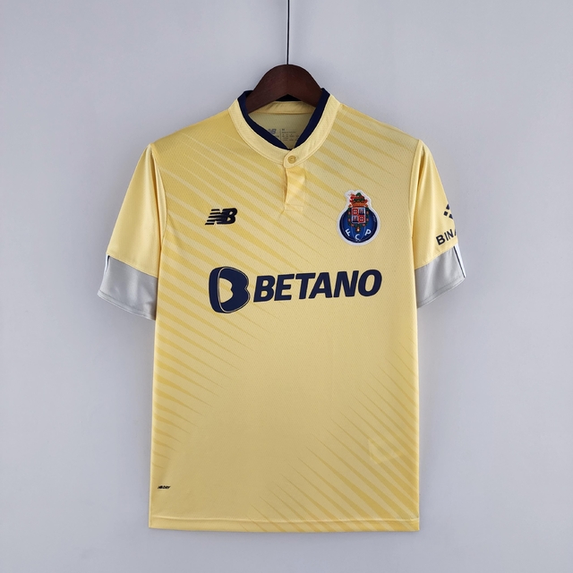 Camisa do Porto Away (2) 2022/23 Puma Torcedor Masculina Amarela