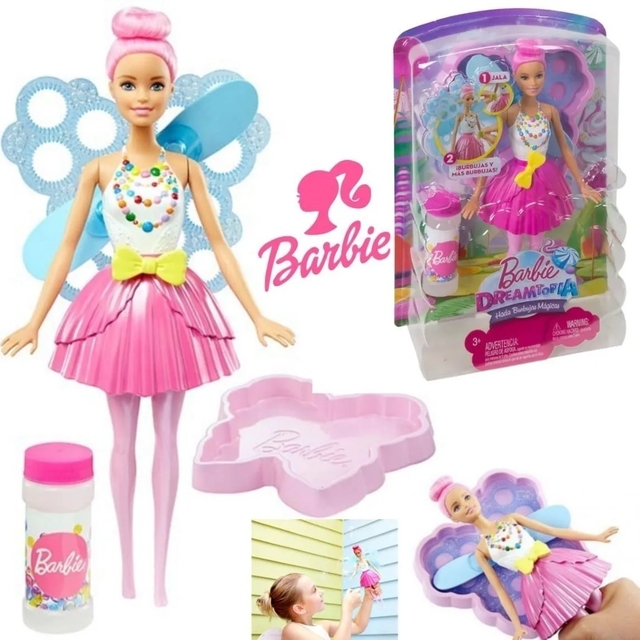 Barbie Dreamtopia Hada Burbujas Mágicas Mattel DVM94/5