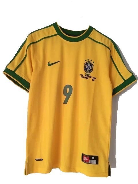 Camisa retrô Brasil 1998 - Comprar em ArtigosGS