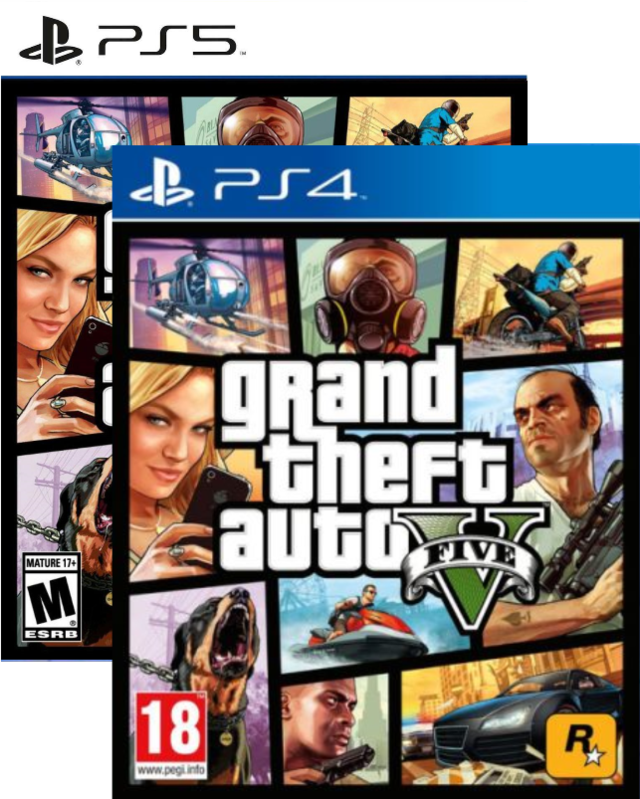 GTA V (Grand Theft Auto V) PS4 & PS5 DIGITAL