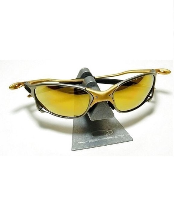 Óculos De Sol Double Xx Metal 24k Juliet Penny Squared Lupa