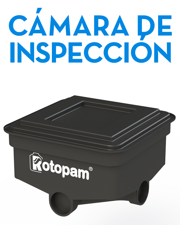 CAMARA DE INSPECCION 60x60x40 ROTOPAM (Hogar, Agua)