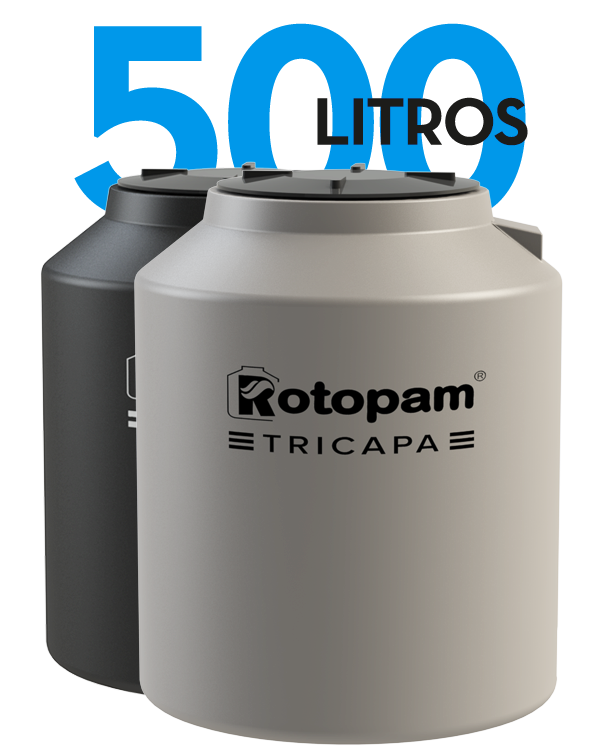 TANQUE ROTOPAM 500 litros Tricapa S/flotante H 1.08x0.84 (Hogar, Agua)