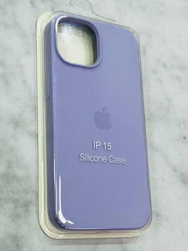 SILICONE CASE LILA IPH 15 Comprar En Amo Mi Celu