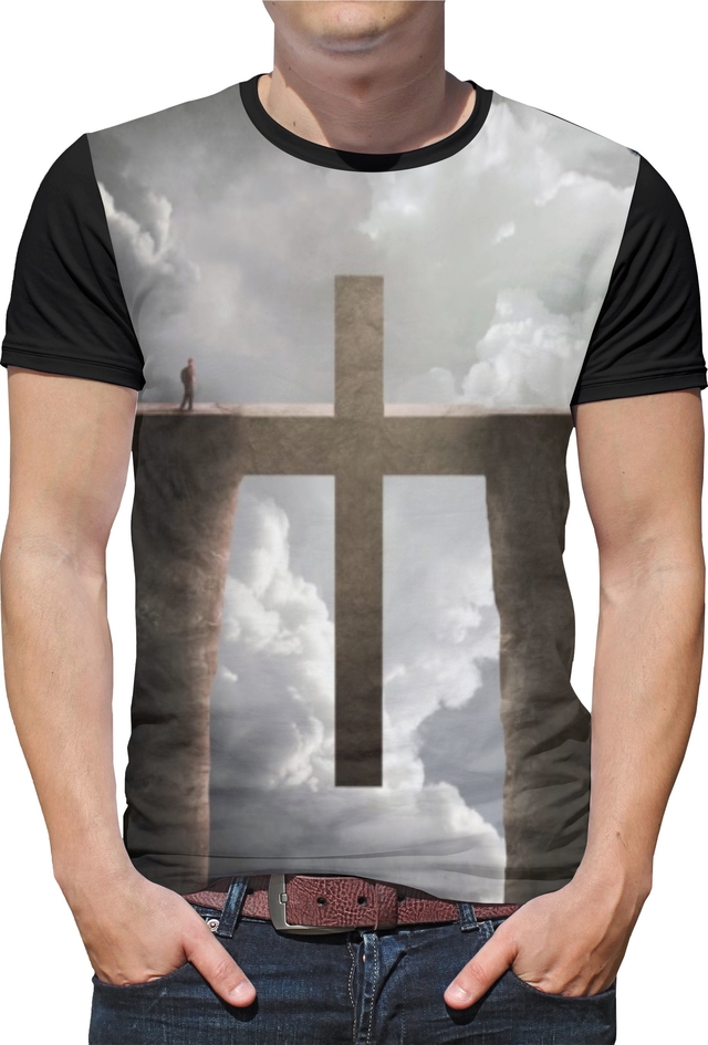 Camiseta Jesus Gospel Evangélicas Masculina Roupa CRUZ
