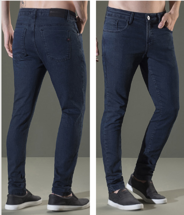 Calça Sallo Jeans Denim Skinny Fashion For Men