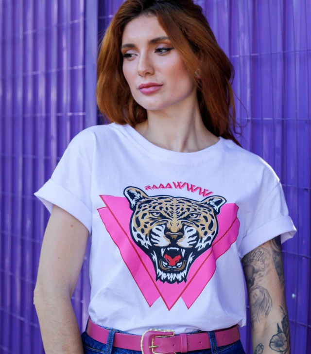 Tshirt tigre - Comprar em Liola Closet - Moda feminina