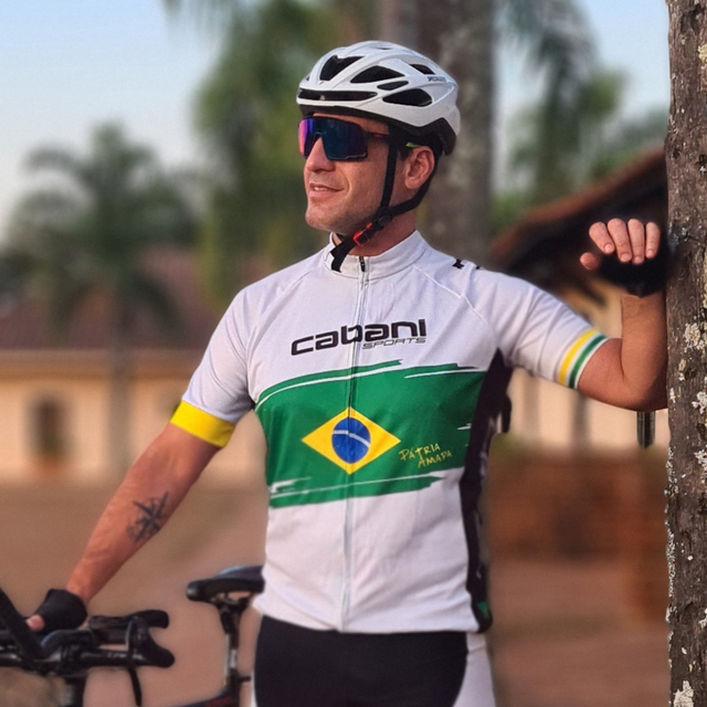 Camisa ciclismo Brasil