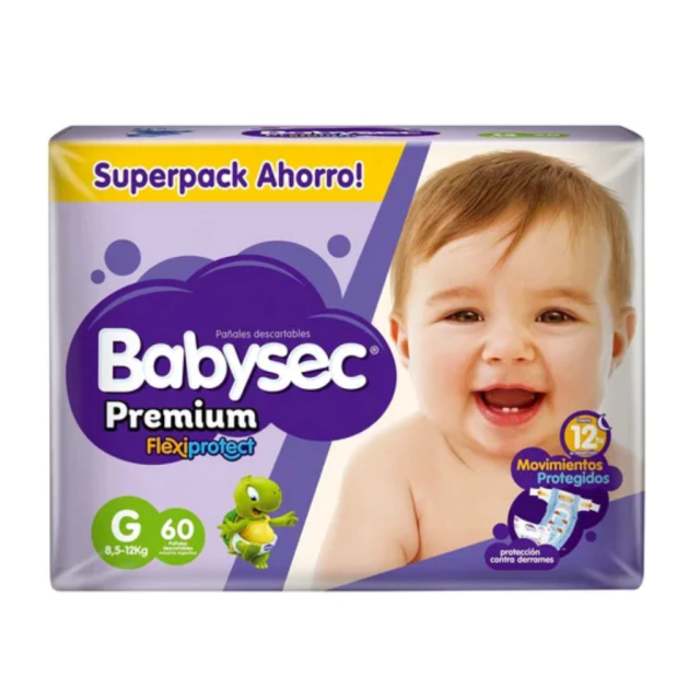 Babysec Premium SuperPack Ahorro - PAÑAL ONCE