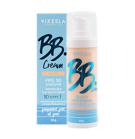 BB Cream FPS 30 Vizzela - Comprar em Lolla Beauty