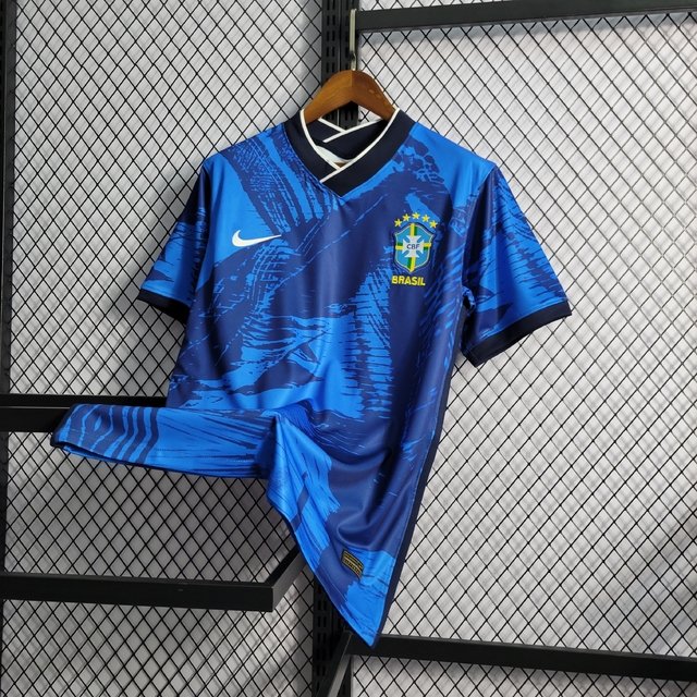 Camisa Seleção Brasileira Edição Especial Azul 22/23 Torcedor Masculina
