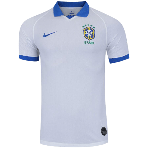 Camisa Seleção Brasileira Branca 2019 Torcedor Masculina