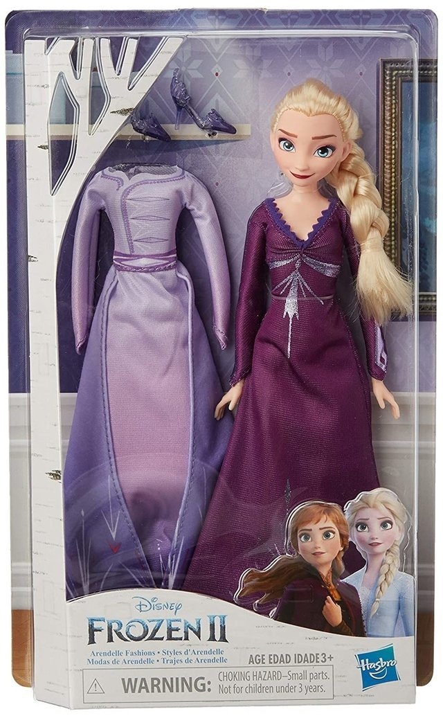 Muñeca Elsa Frozen con Vestuario Exclusivo