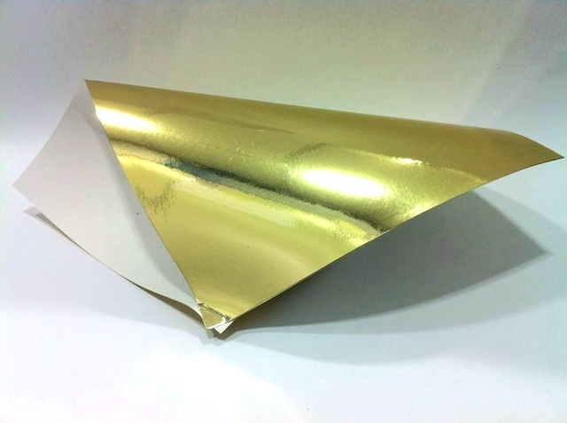 Papel Laminado Xadrez Dourado – Coimpack Embalagens, Lda