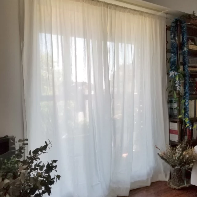 Cortinas para ventanal gasa tusor - Comprar en Loofah