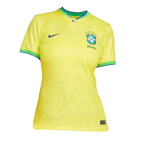 Camisa Brasil Home FEMININA 2022/23 - Sérgio Imports