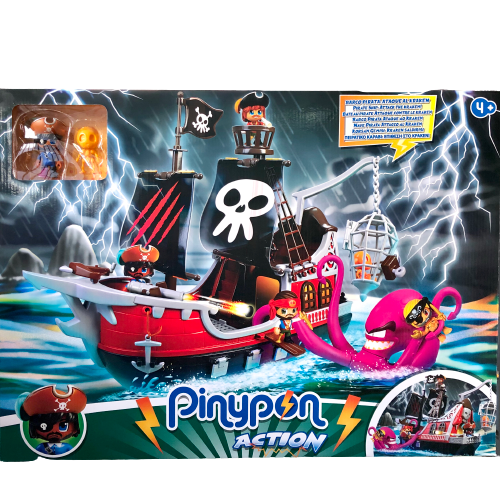Pinypon Action Barco pirata - Flipper jugueteria