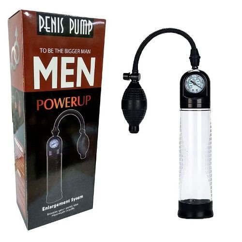 Bomba Peniana com Manômetro - Penis Pump
