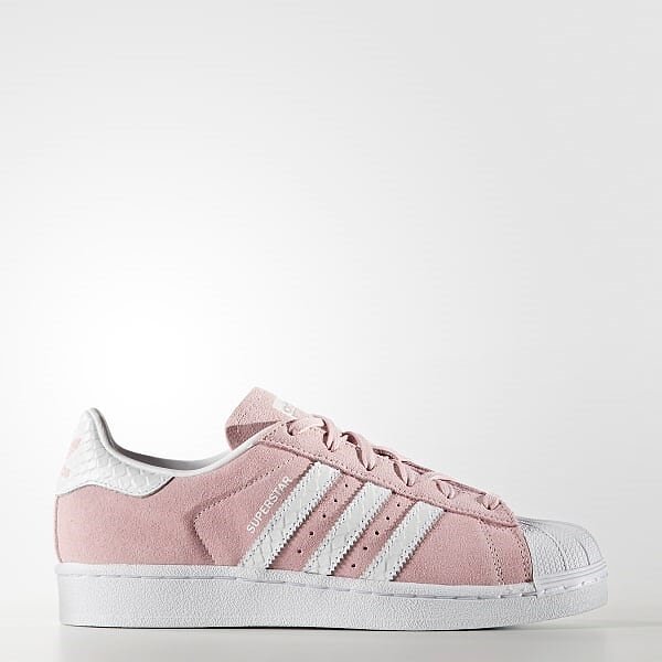 Adidas Superstar gamuza (rosa) - S76155
