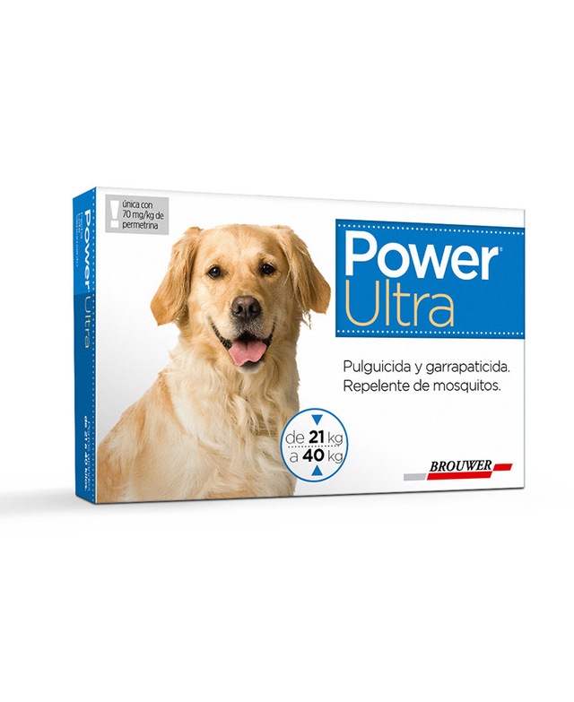 Power Ultra Pipeta Perros 21 a 40Kg