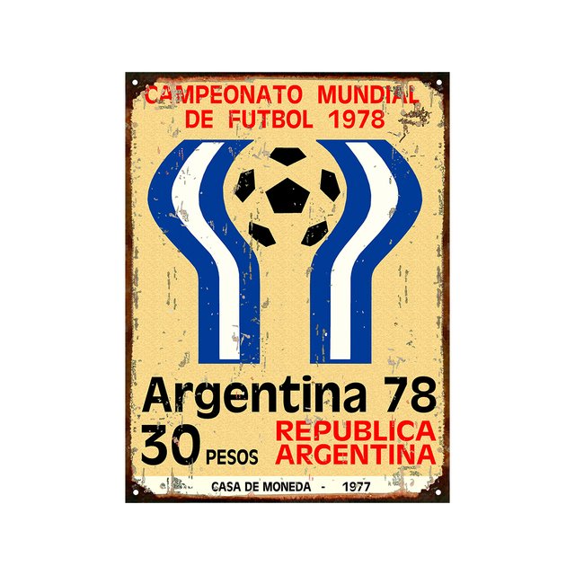 Mundial Argentina 1978 - Club Poster