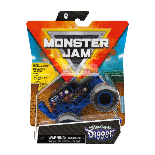 Vehiculo Escala con Accesorios Monster Jam