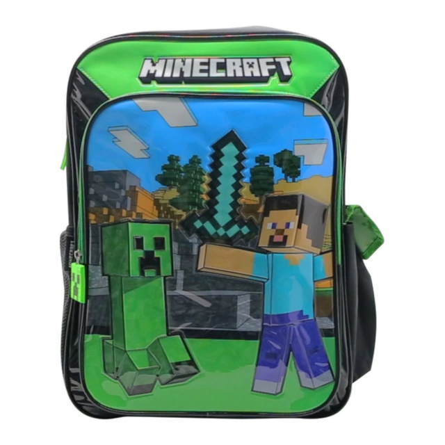 Mochila Minecraft Espalda Cresko