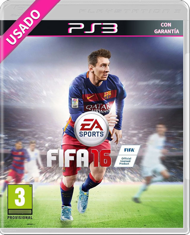FIFA 16 - PS3 USADO - Comprar en DAFT LAND
