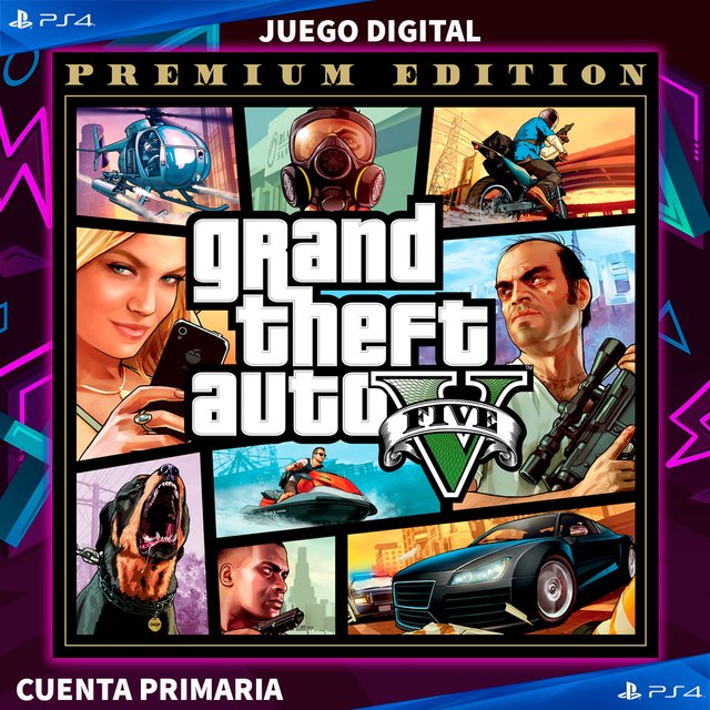 GTA V - PS4 | CUENTA PRIMARIA - Comprar en DAFT LAND