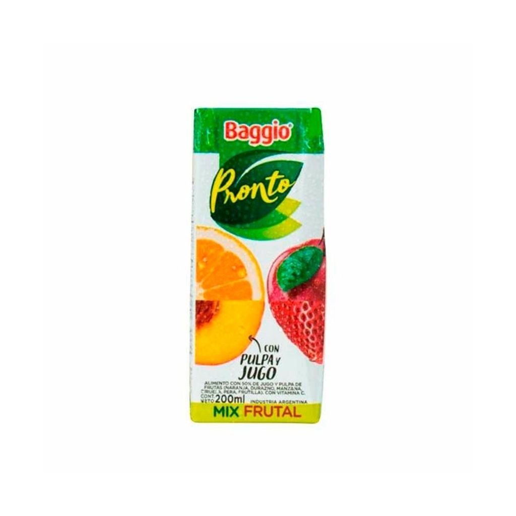 Jugos Baggio X Cc Multifruta Minimercado Nani