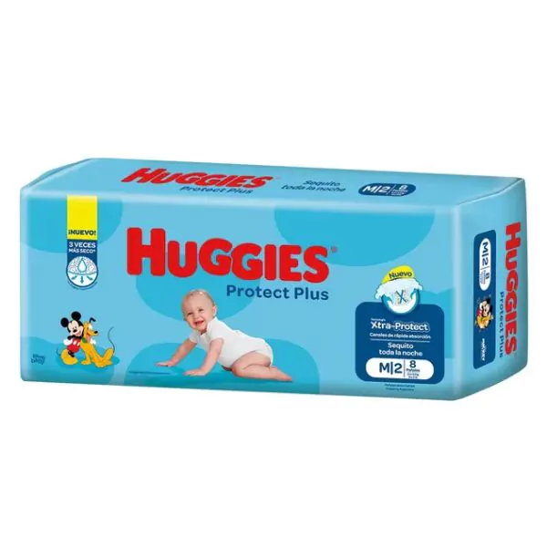 Pañales Huggies Classic x 8 Unid. M - Minimercado Nani