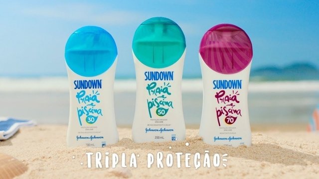Protetor Solar Sundown - Praia e Piscina