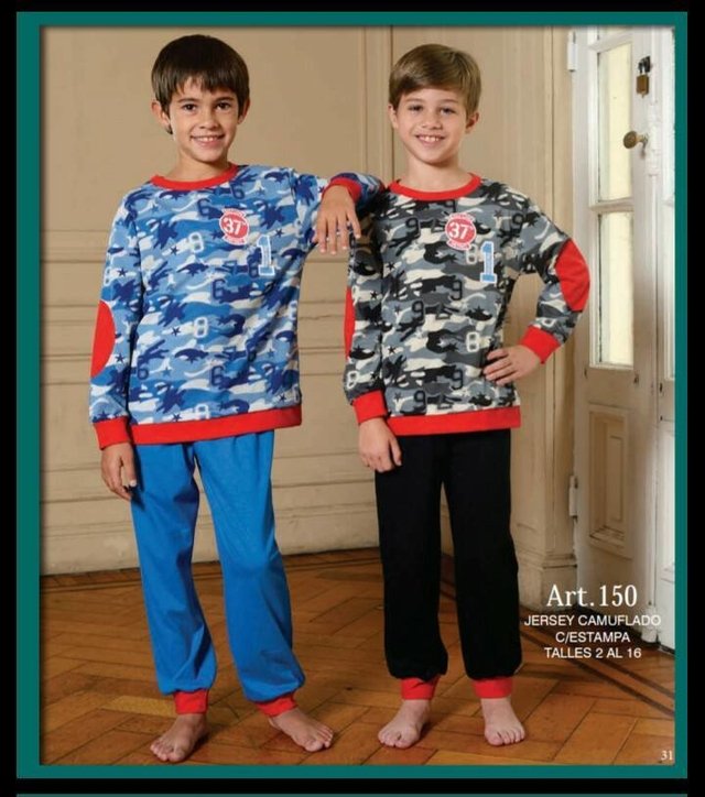 150 Piache Piu pijama niño - Comprar en fancy lenceria