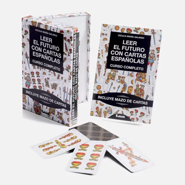 Leer el futuro con cartas españolas - (Caja con curso completo y mazo de  cartas) - Cecilia María Galindo