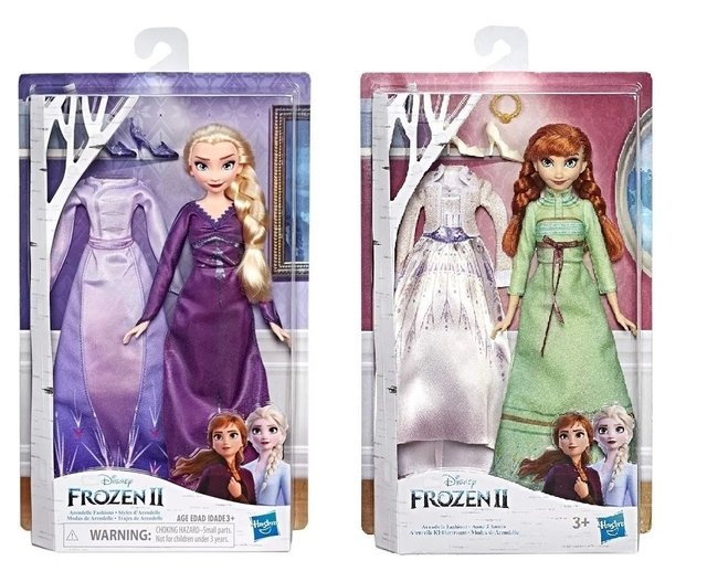 Muñeca con Traje de Arendelle Frozen 2 - Hasbro