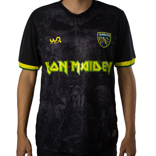 Camisa de Futebol Iron Maiden W A Sport – Brasil - Preta
