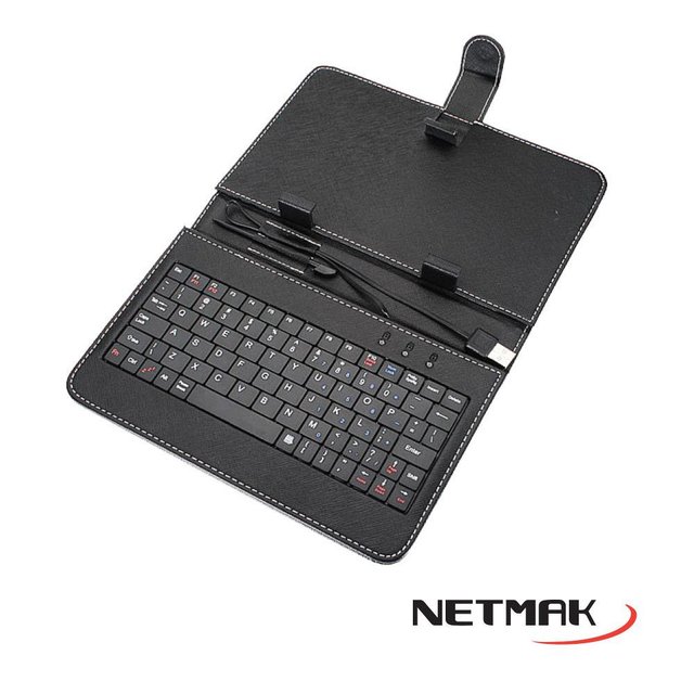 Funda con teclado para tablet 7" NETMAK NM-TAB7