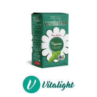 Yerba Mate Verdeflor con Peperina x 500g - Vitalight